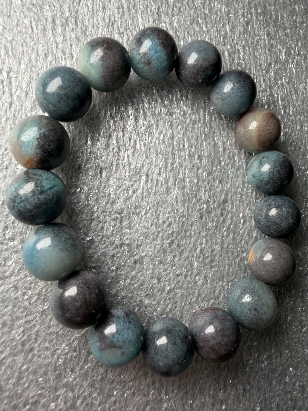 11MM Trolleite Natural Crystal Bracelet